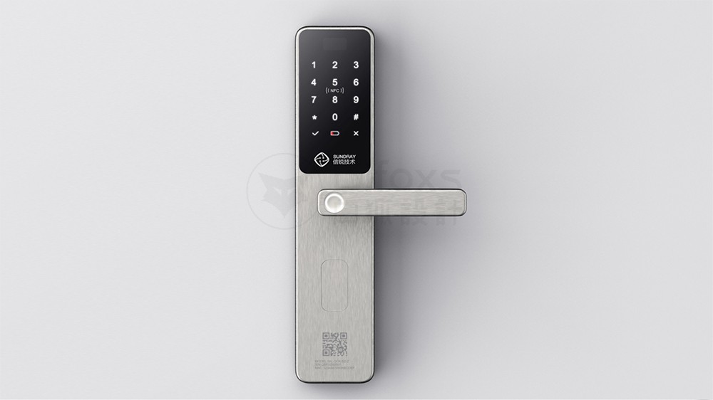 ?家居智能門鎖外觀設計方案