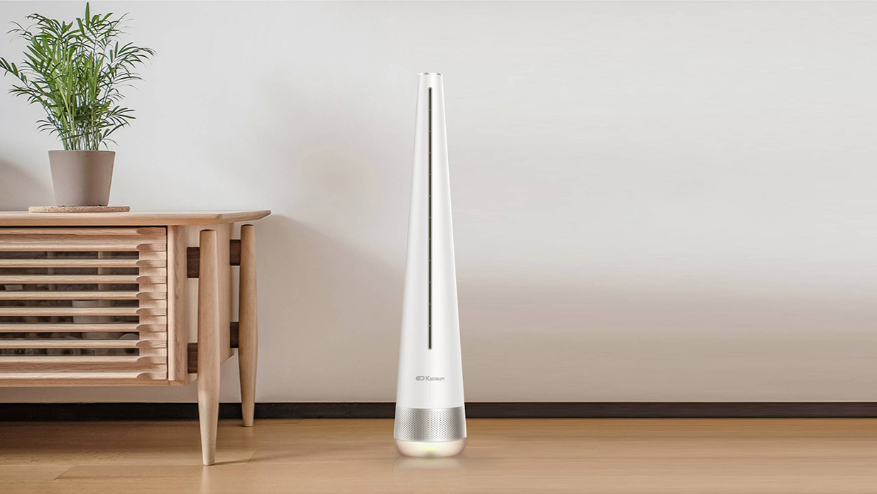 創(chuàng)新無(wú)葉風(fēng)扇設(shè)計(jì)，打造全新的家居美學(xué)！