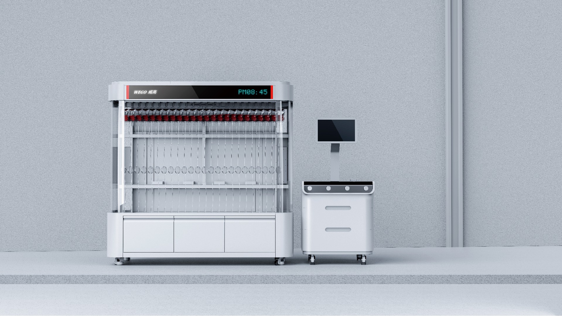 智能濾白柜的外觀設(shè)計是怎樣的？