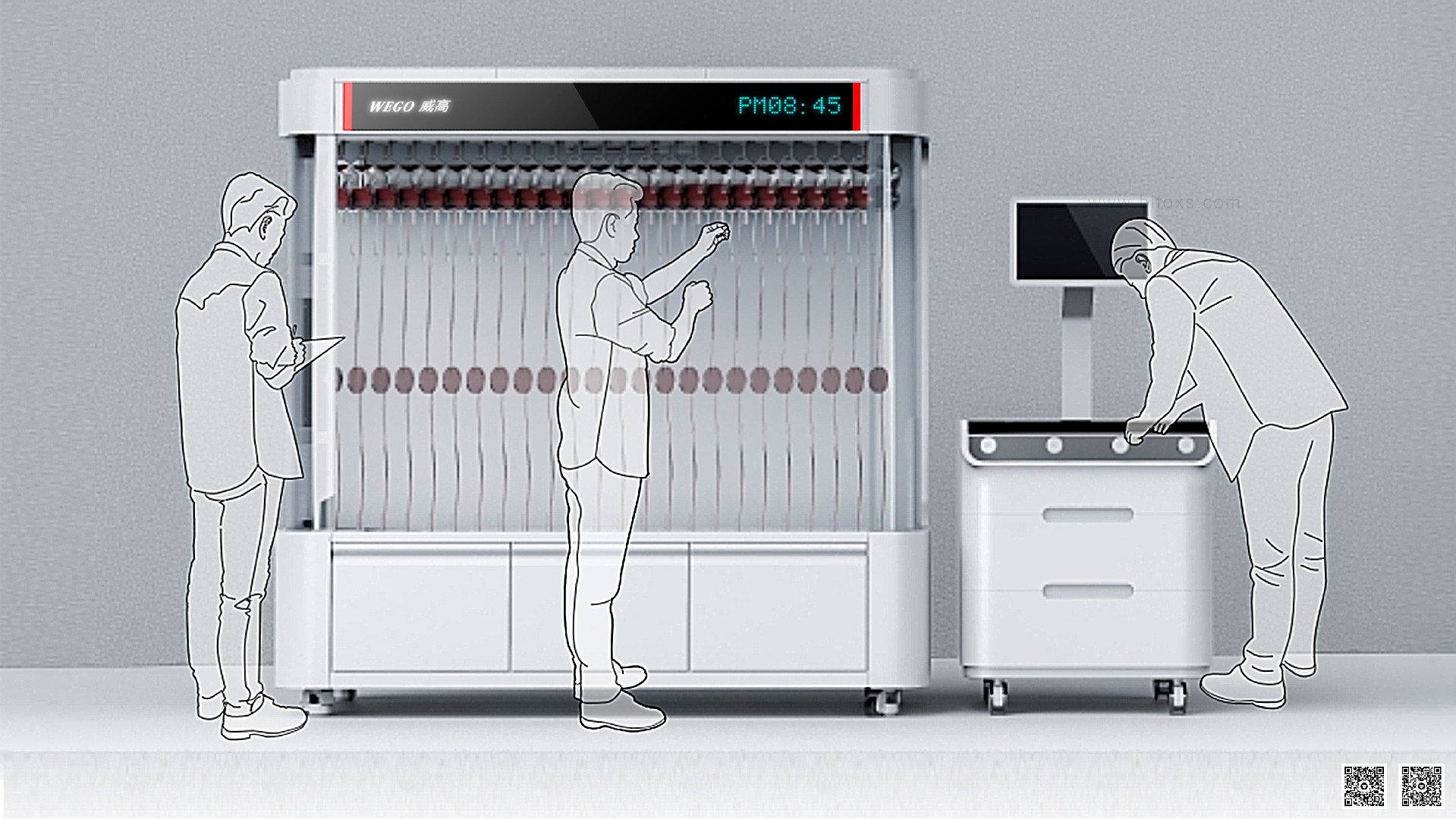 智能濾白柜的設(shè)計過程